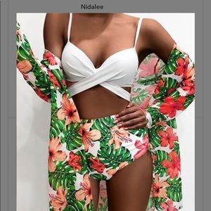 Three piece swimsuit size S